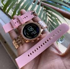 Gen 9 Smart Watch with metal strap placed on box